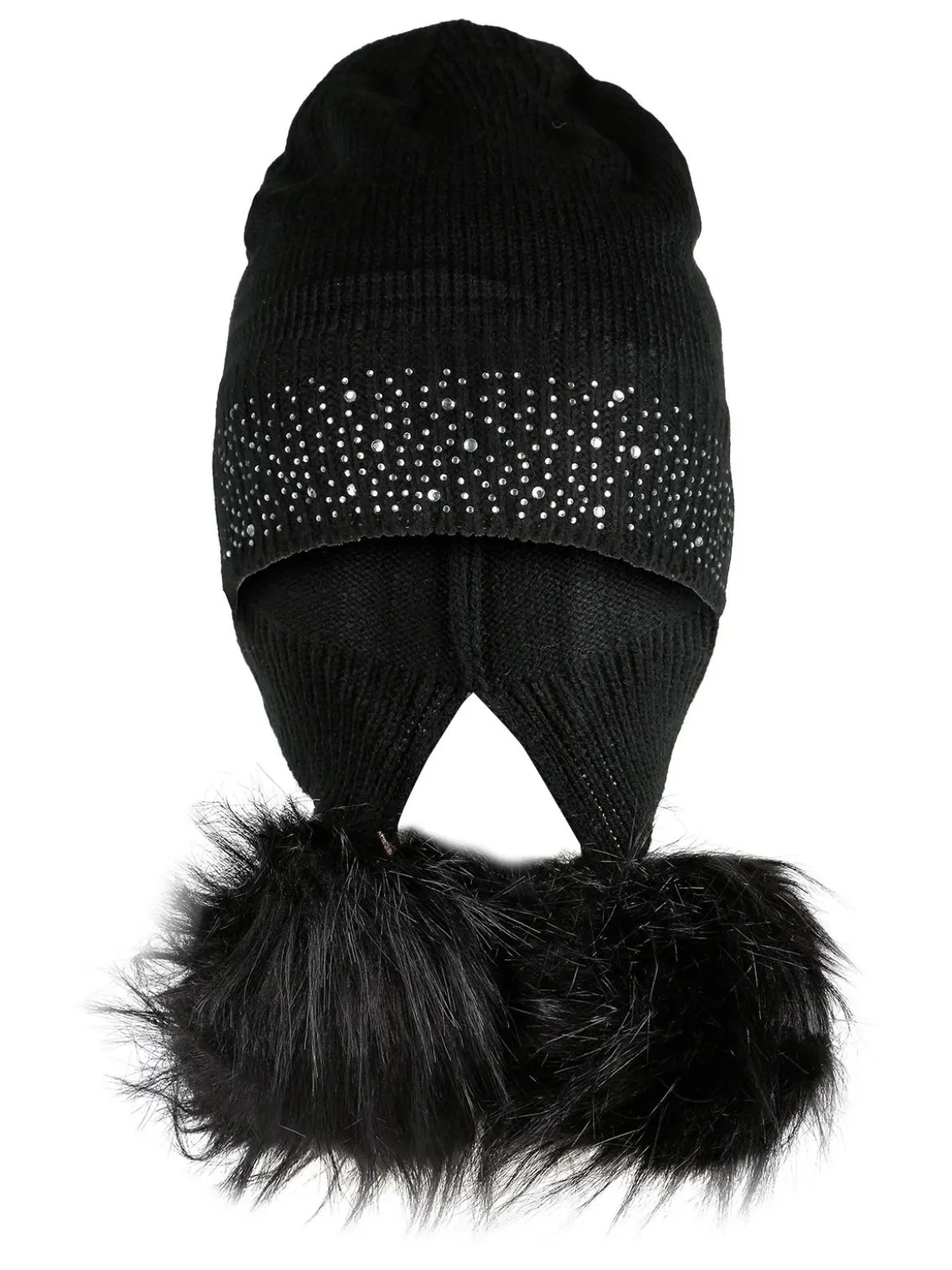 Pierre Cardin Cappellino con strass e pompon