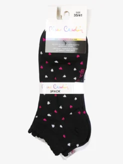 Pierre Cardin Confezione da 3 paia di calze corte da donna il filo di scozia