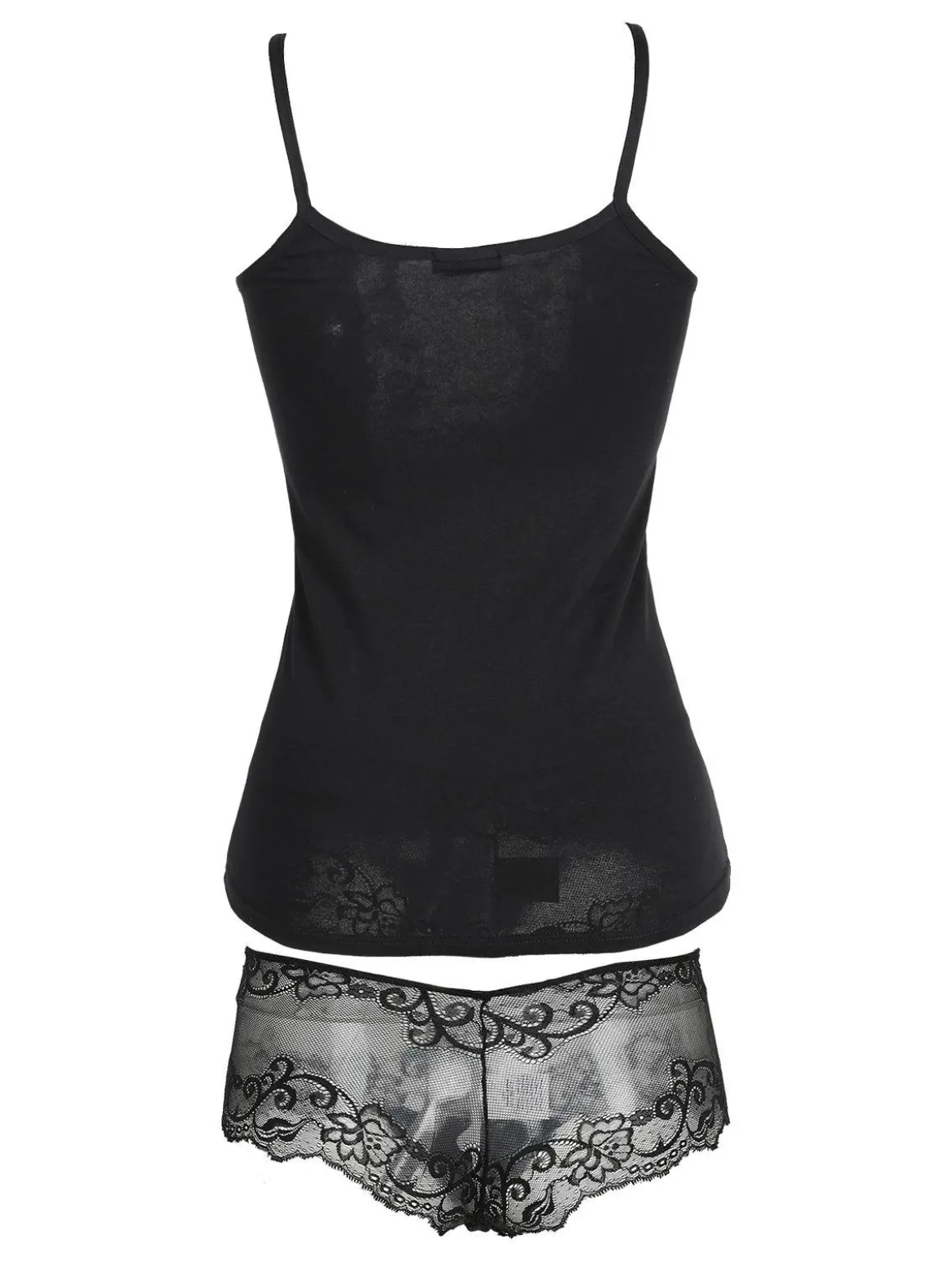 Pierre Cardin Coordinato canotta + panty in pizzo