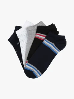 Pierre Cardin 5 Paia di calze corte da uomo in cotone