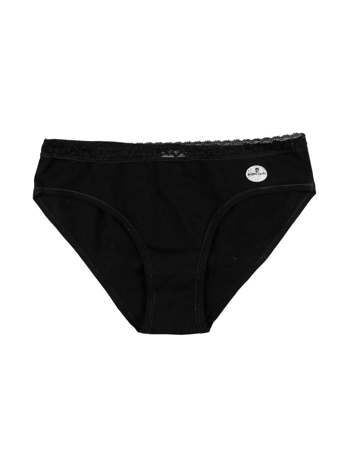 Pierre Cardin Slip in cotone con pizzo
