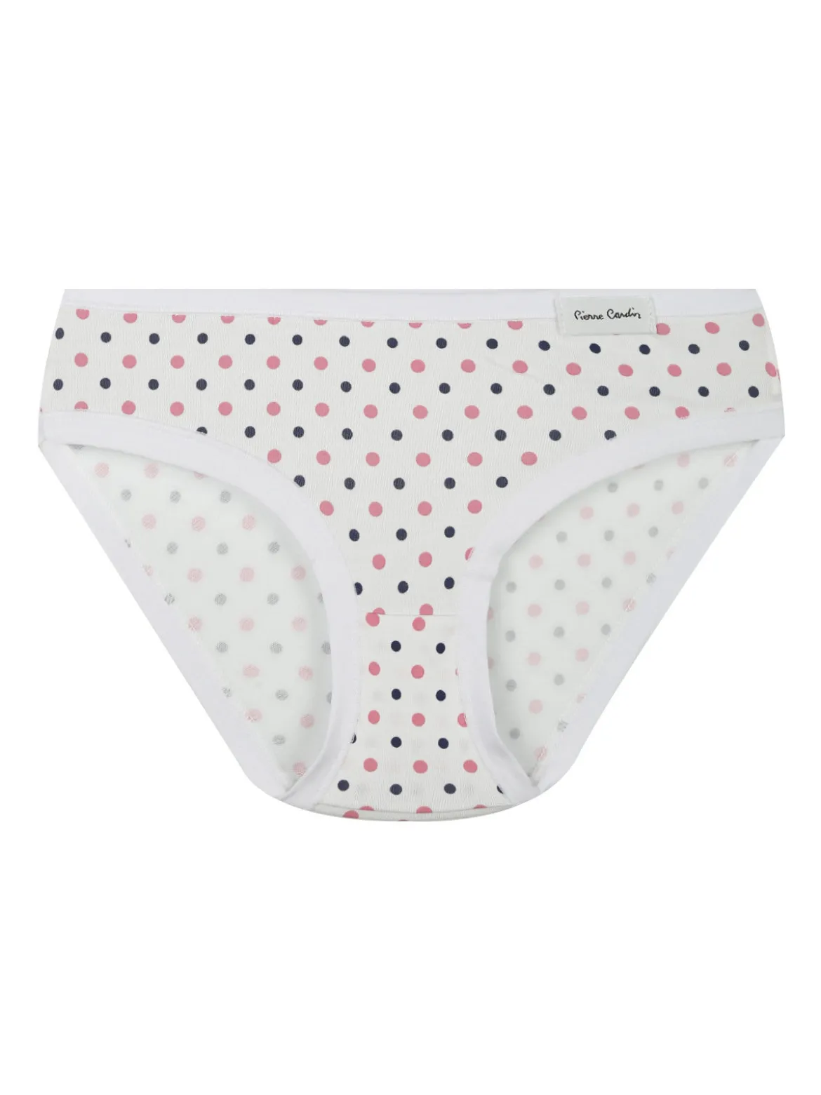 Pierre Cardin Tris di slip da bambina in cotone