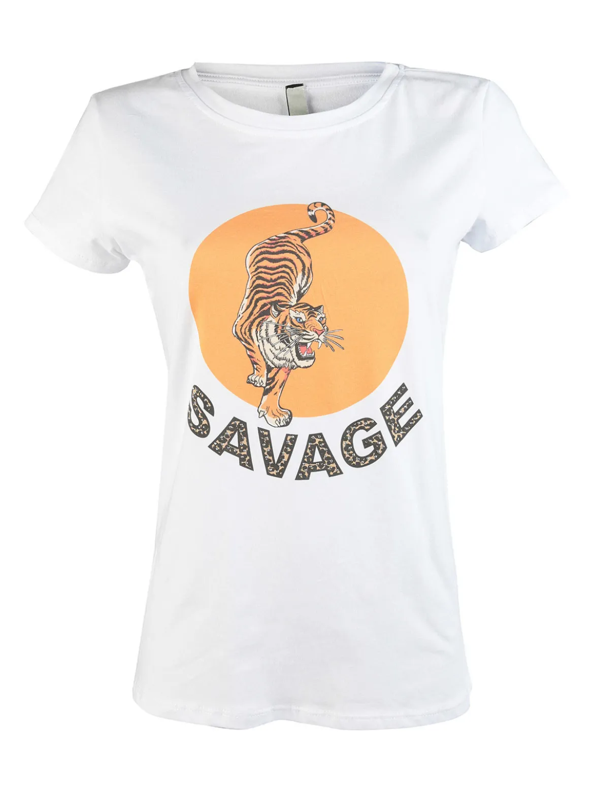 Pink Black T-shirt donna tigre