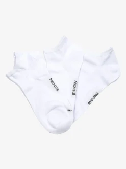 Polo Club Confezione da 3 paia di calze corte in cotone unisex