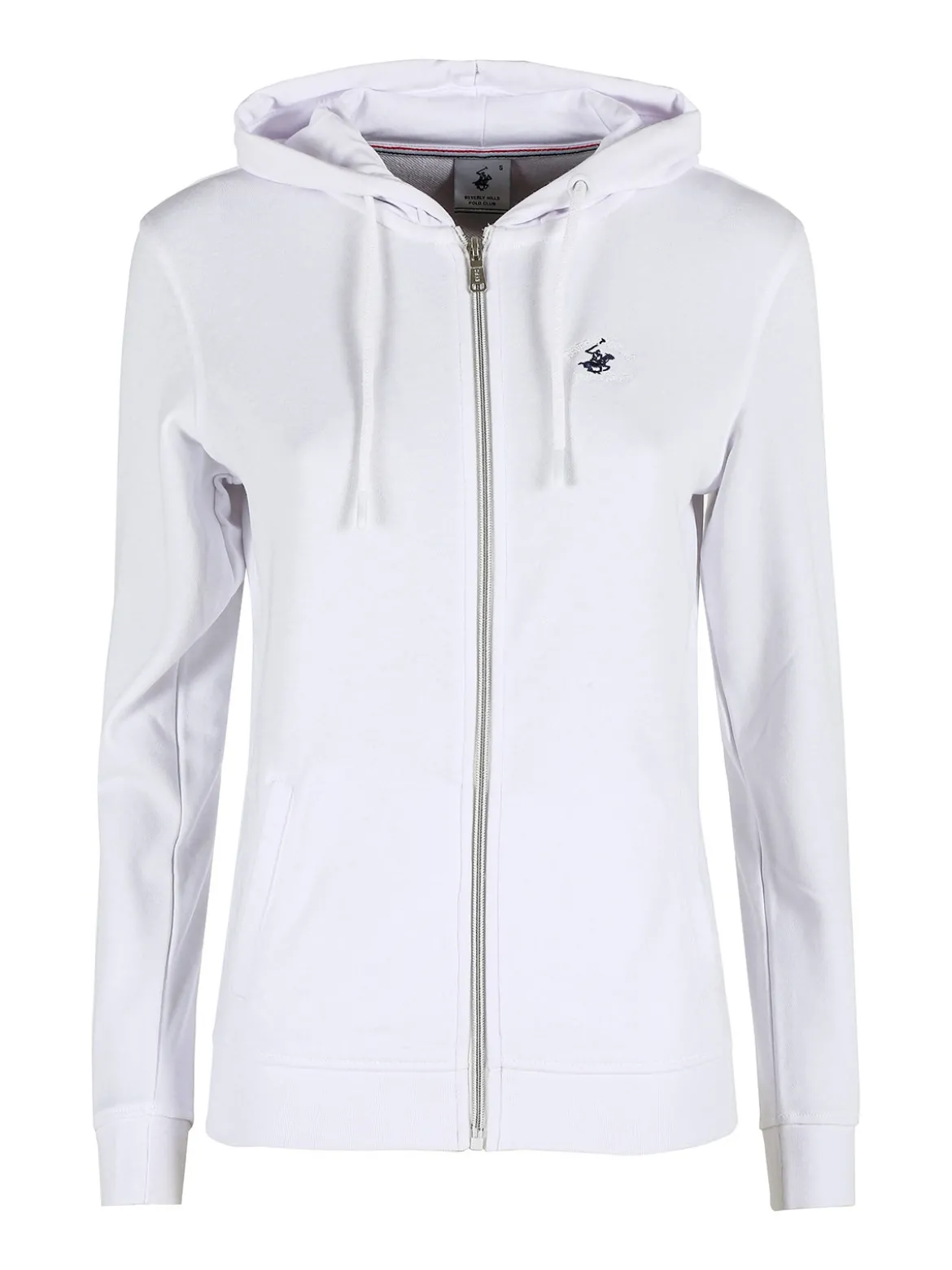 Polo Club Felpa donna con cappuccio e zip intera