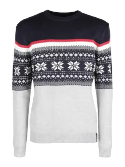 Polo Club Maglione girocollo da uomo con stampe