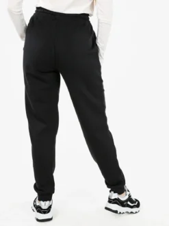 Polo Club Pantaloni sportivi da donna felpati con coulisse - nero