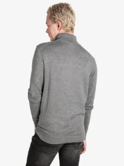 Polo Club Pullover da uomo mezza zip in maglia