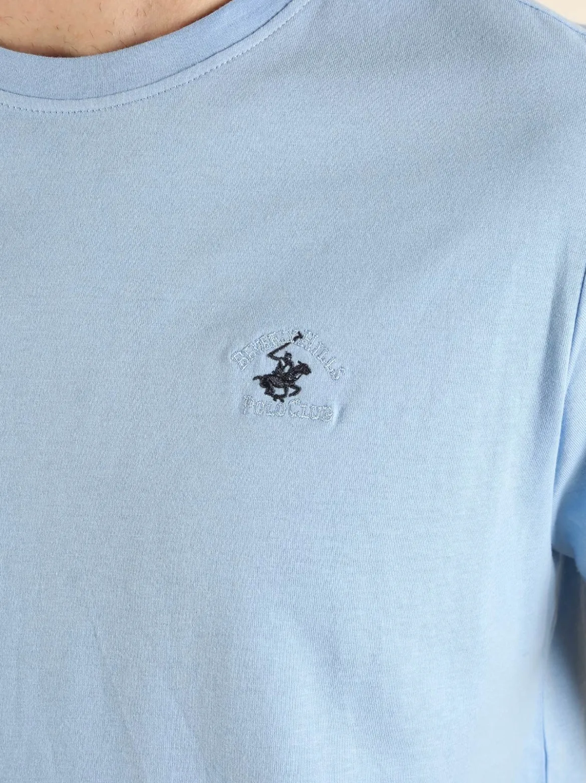 Polo Club T-shirt girocollo da uomo in cotone
