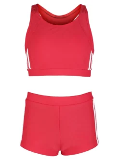 Power Flower Bikini bambina con top e boxer