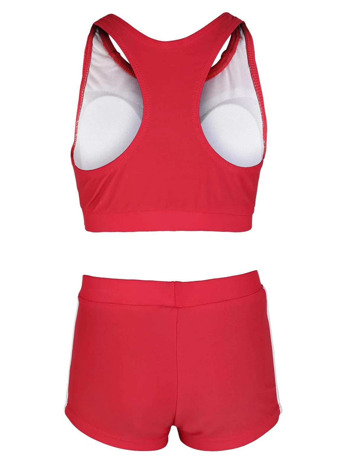 Power Flower Bikini bambina con top e boxer