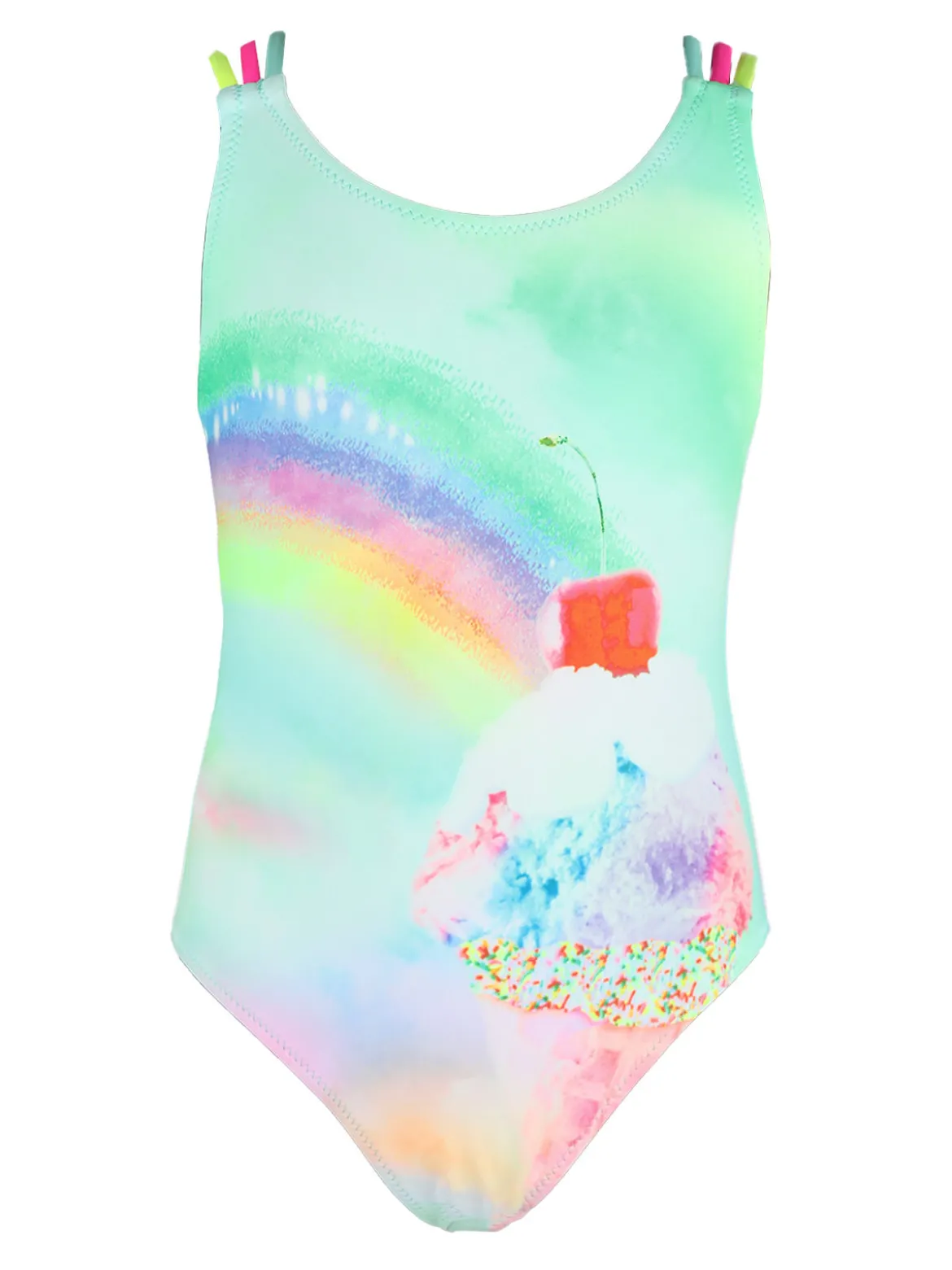 Power Flower Costume intero da bambina con stampa