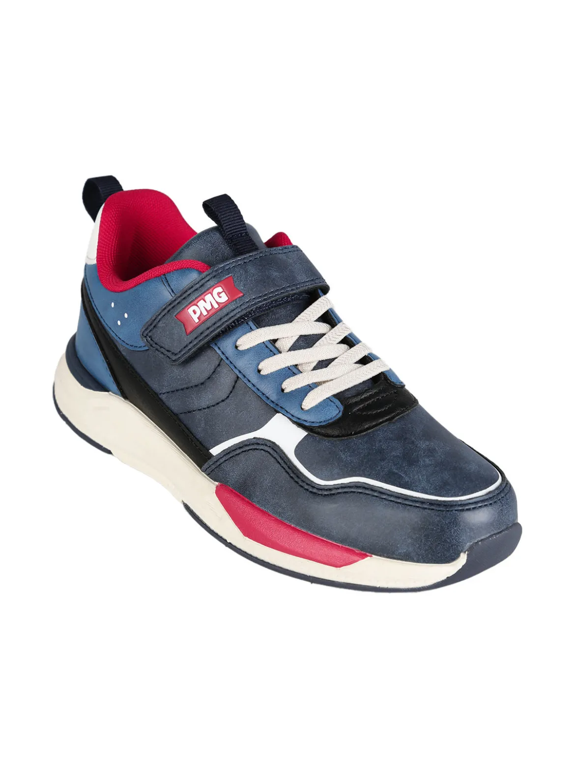 Primigi Sneakers da ragazzo con cinturino a strappo e lacci elastici