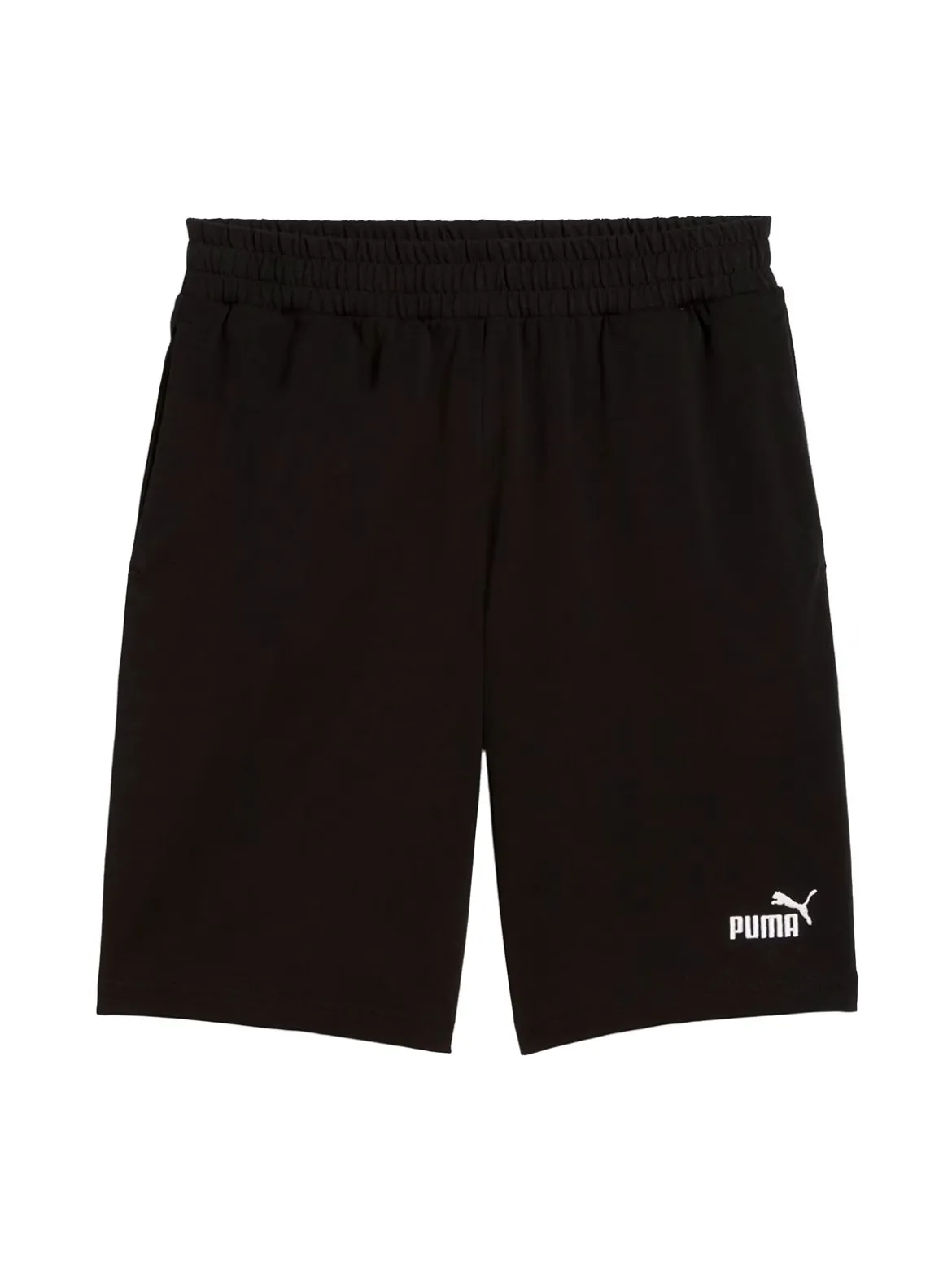 Puma ESS No.1 LOGO JERSEY Shorts da uomo -nero