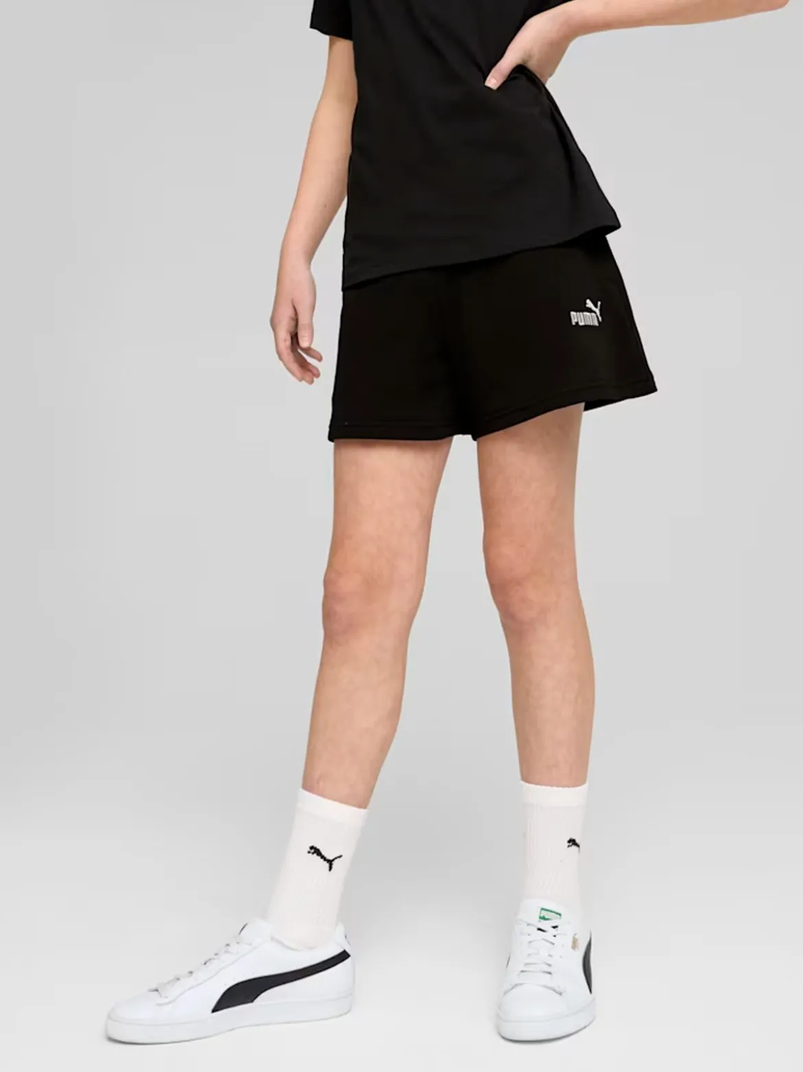 Puma ESS SMALL LOGO Shorts sportivi da ragazza