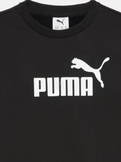 Puma LOGO CREW SUIT Completo tuta da bambini invernale - nero