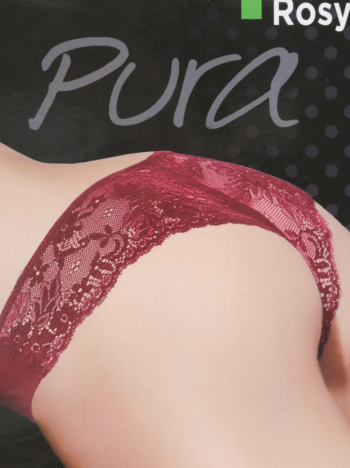 Pura Brasiliana con pizzo modello Rosy