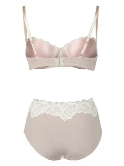 Pura P0679C Balconette + panty in misto seta