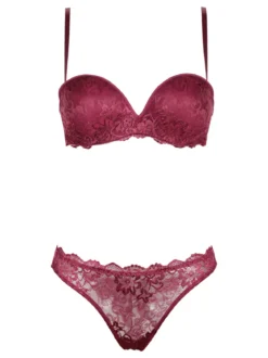 Pura P0701C Fascia imbottita graduata + slip in pizzo