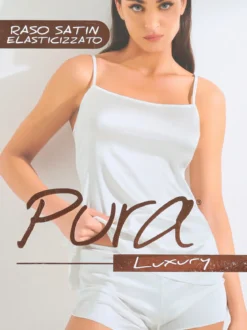 Pura P0730M Culotte donna in raso satinato