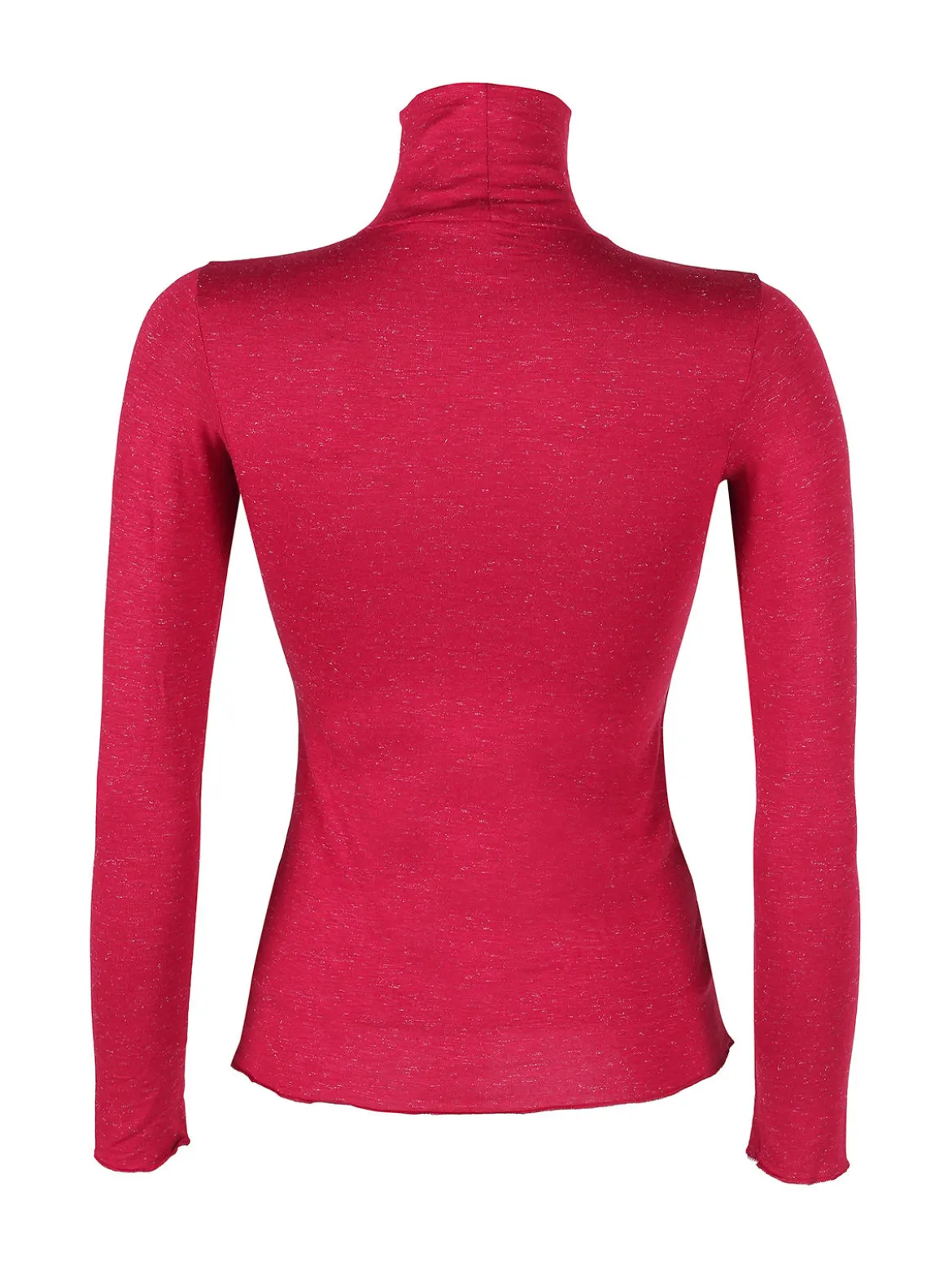 Pura P0725M Dolcevita da donna a maniche lunghe in lurex