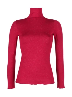 Pura P0725M Dolcevita da donna a maniche lunghe in lurex