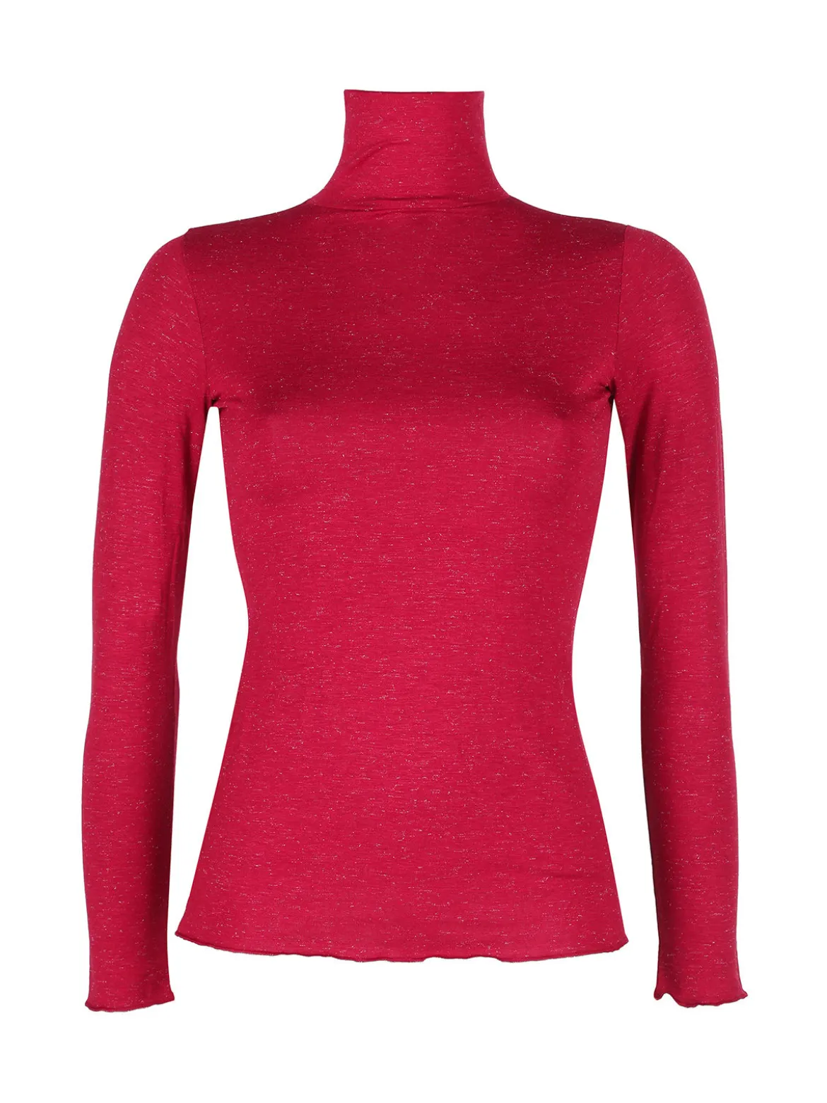 Pura P0725M Dolcevita da donna a maniche lunghe in lurex