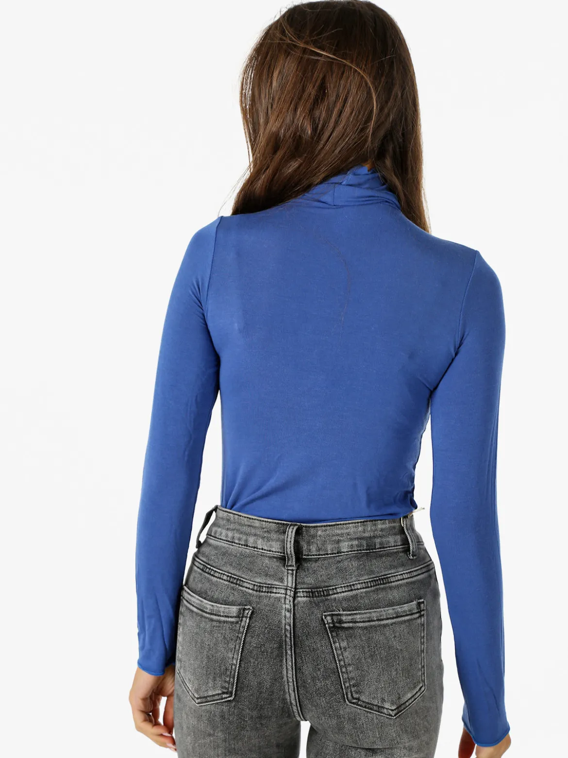 Pura P0714M Dolcevita donna in cashmere a manica lunga