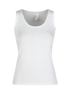 Pura P0718M Top donna in bamboo a spalla larga