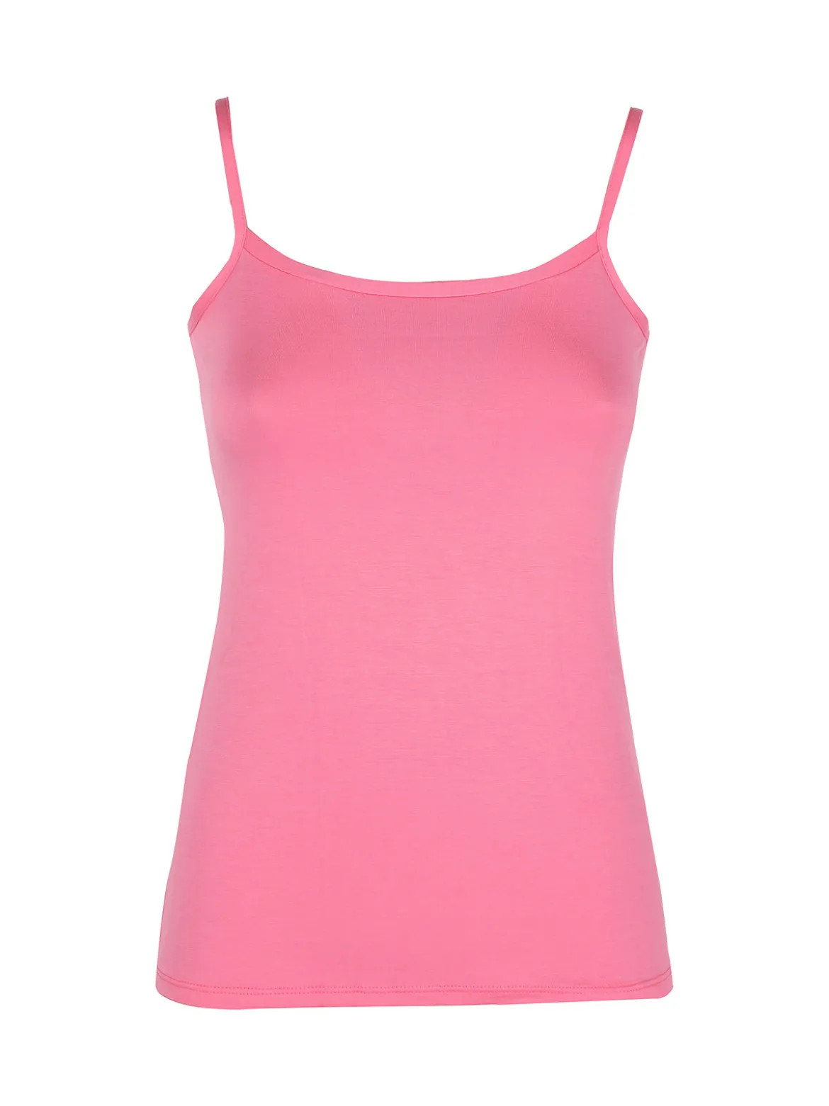 Pura P0717M Top donna in bamboo con spalline sottili