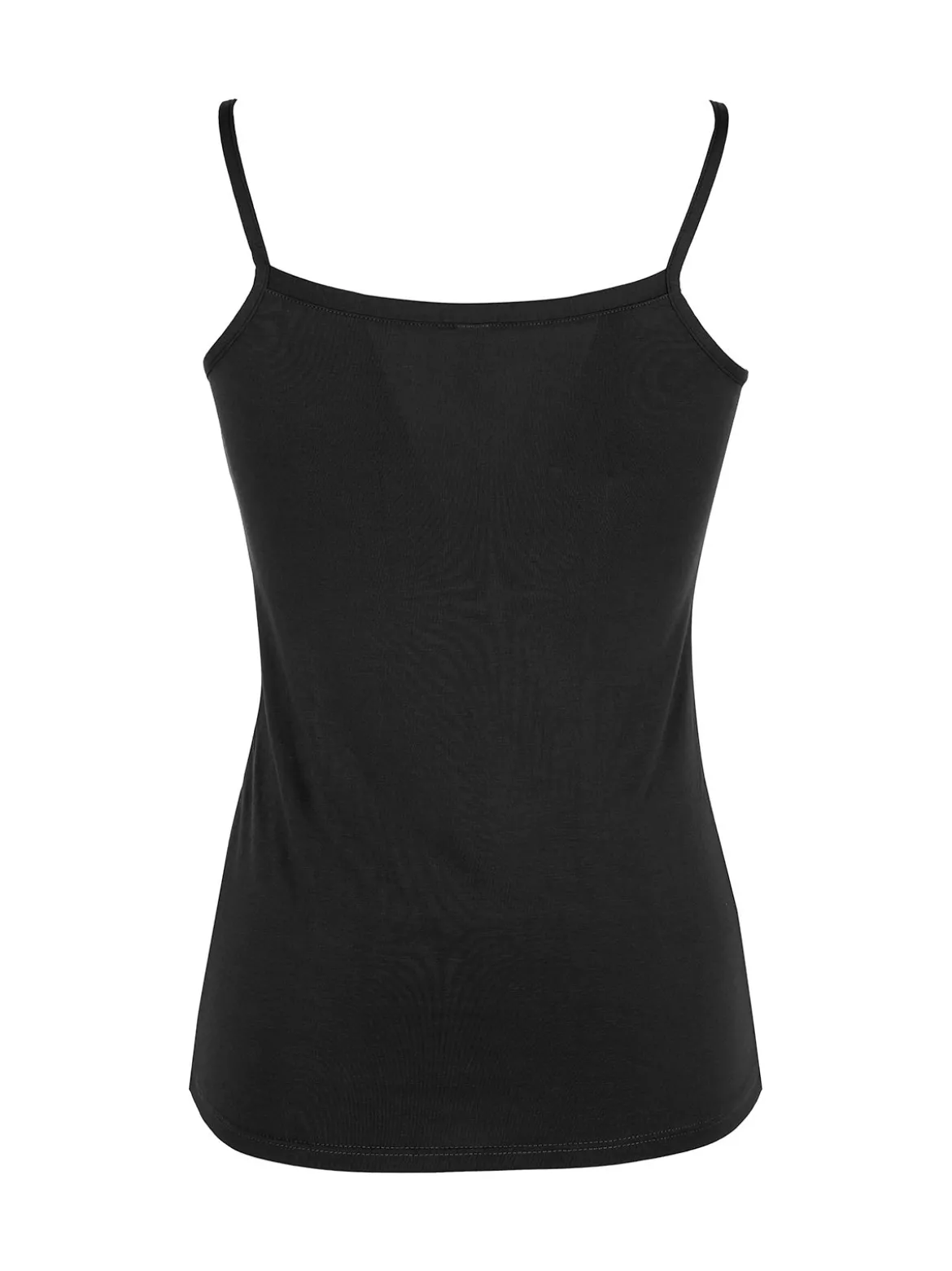 Pura P0717M Top donna in bamboo con spalline sottili