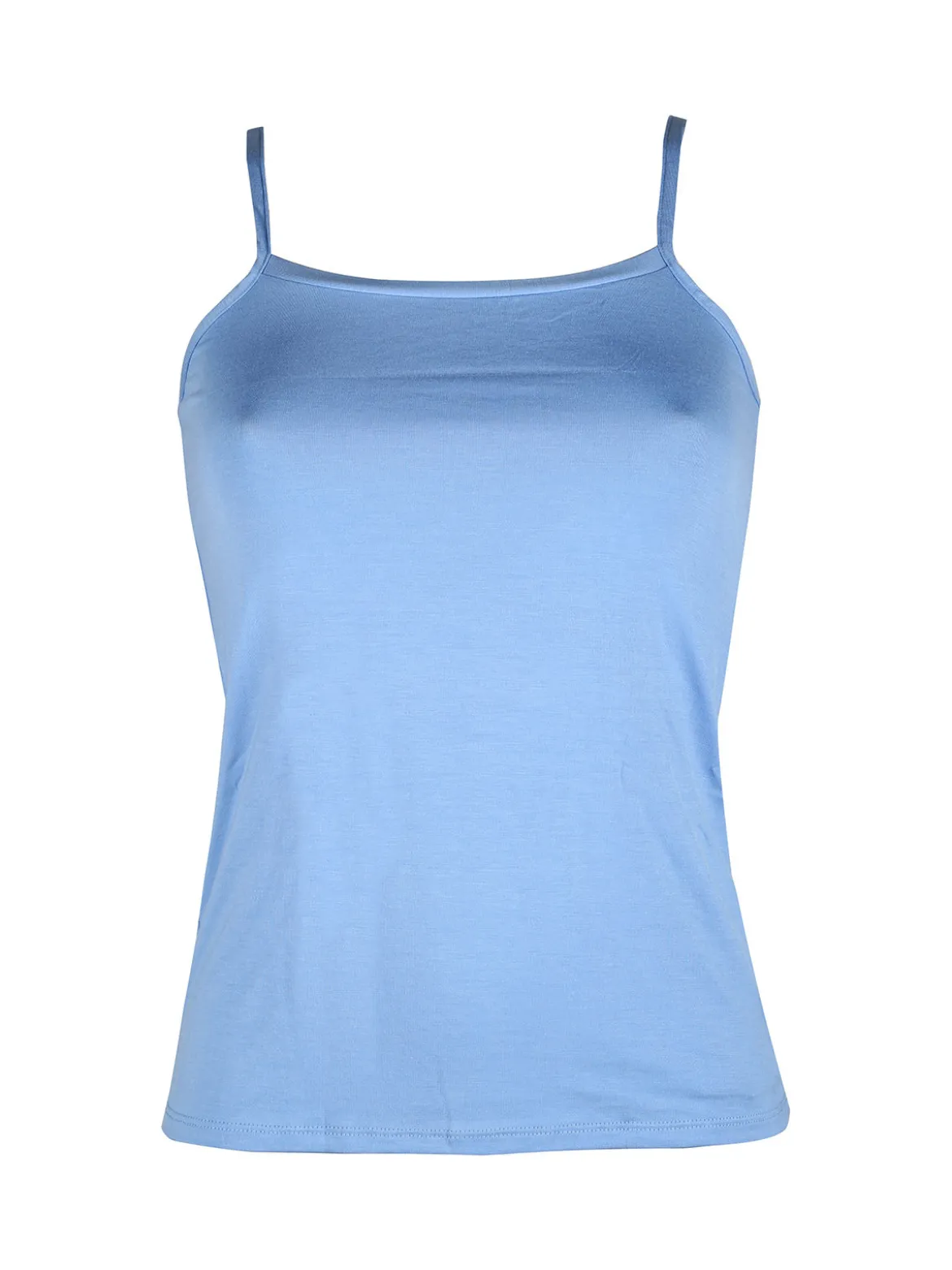 Pura P0717M top donna in bamboo con spalline sottili
