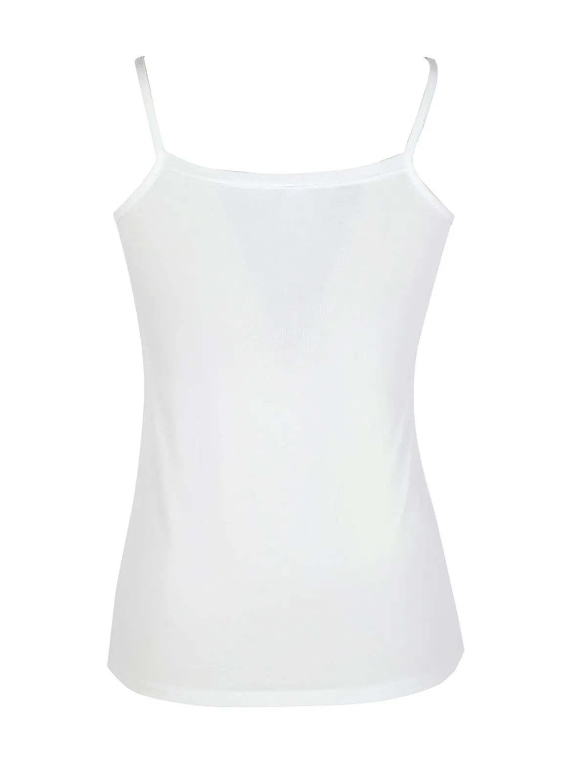 Pura P0717M top donna in bamboo con spalline sottili