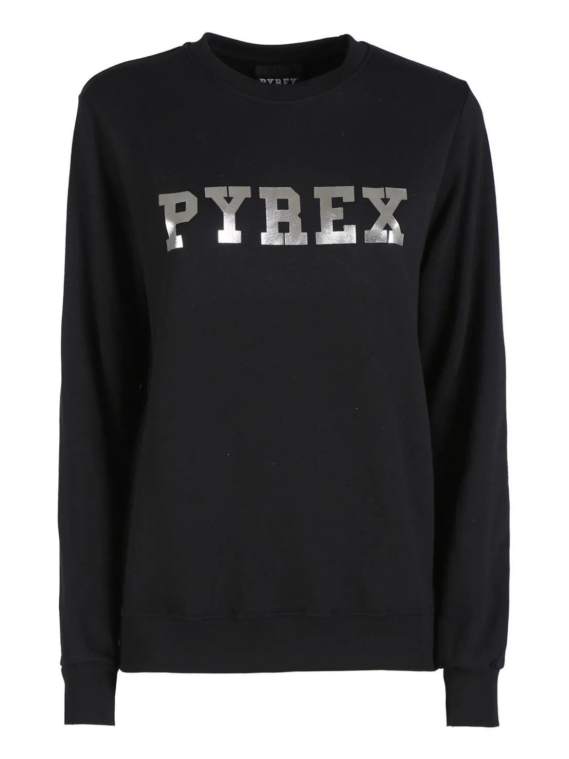 Pyrex Felpa donna girocollo con stampa logo