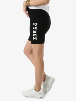 Pyrex Shorts sportivi da donna con logo - nero