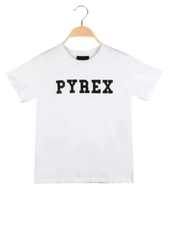 Pyrex T-shirt da ragazzo in cotone con scritta