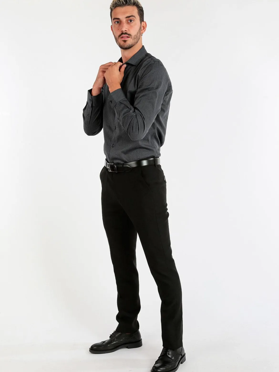 Radaus Pantalone uomo classico da abito