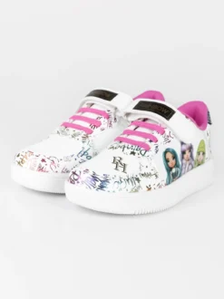 Rainbow Sneakers da bambina con strappo