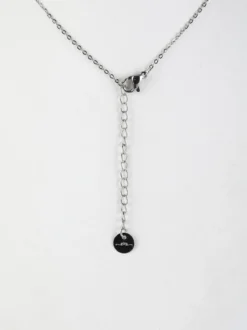 Rejena Collana da donna sottile con charm natalizio