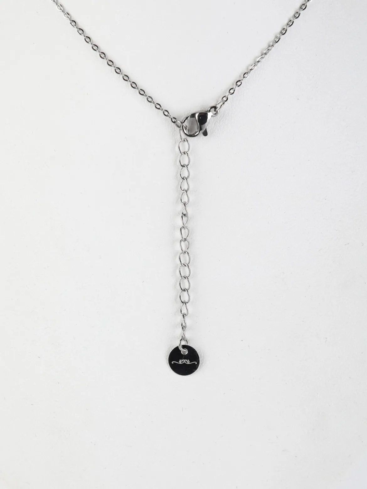 Rejena Collana da donna sottile con charm natalizio
