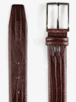 Renato Balestra Cintura in pelle effetto serpente