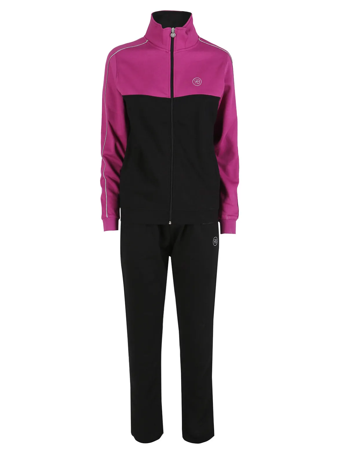 Renato Balestra Completo tuta donna con felpa e pantaloni - fucsia