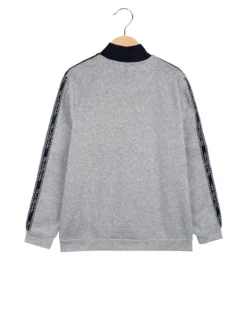 Renato Balestra Felpa da bambino full zip con strisce sulle maniche