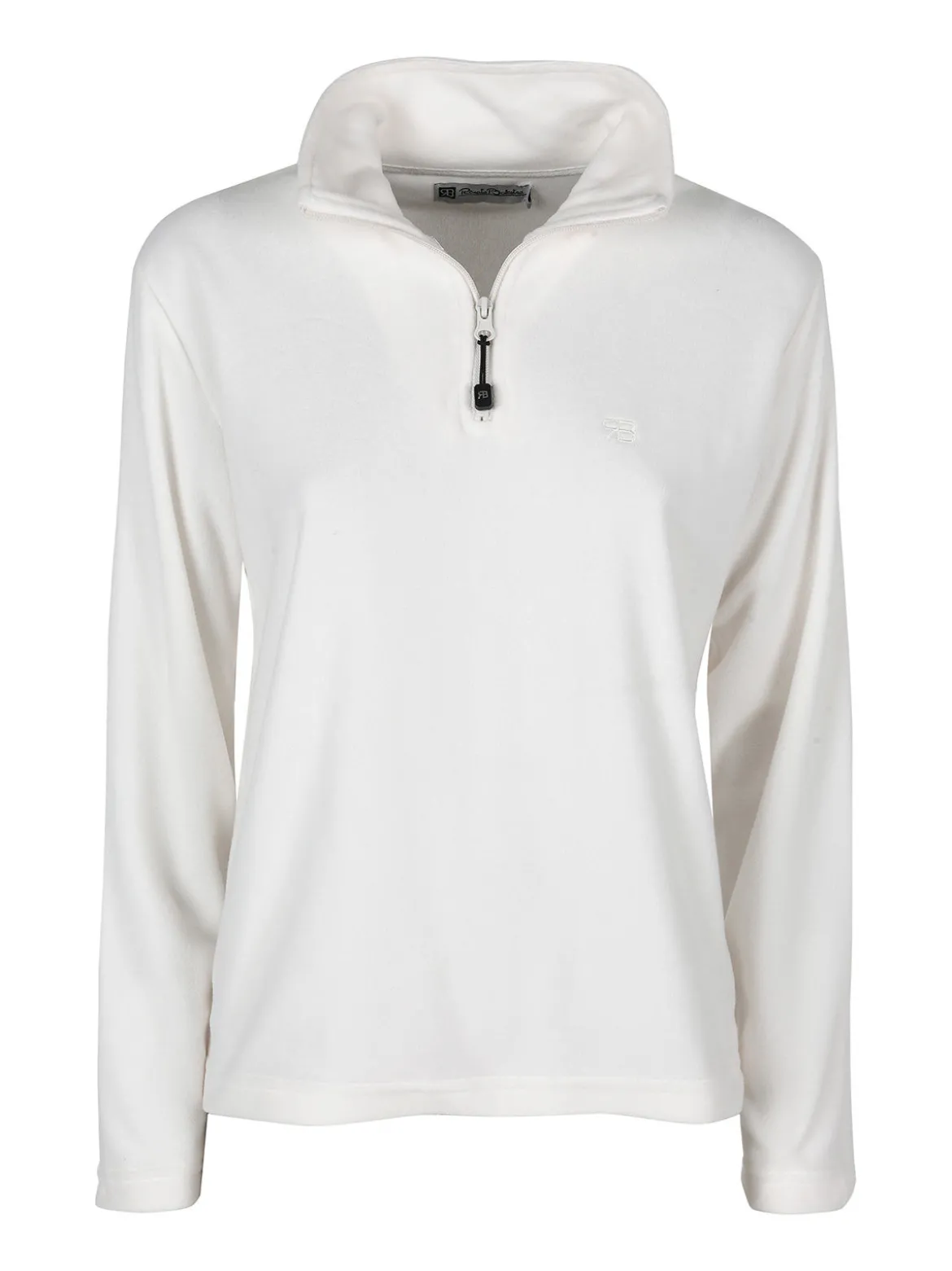Renato Balestra Felpa donna in pile a mezza zip