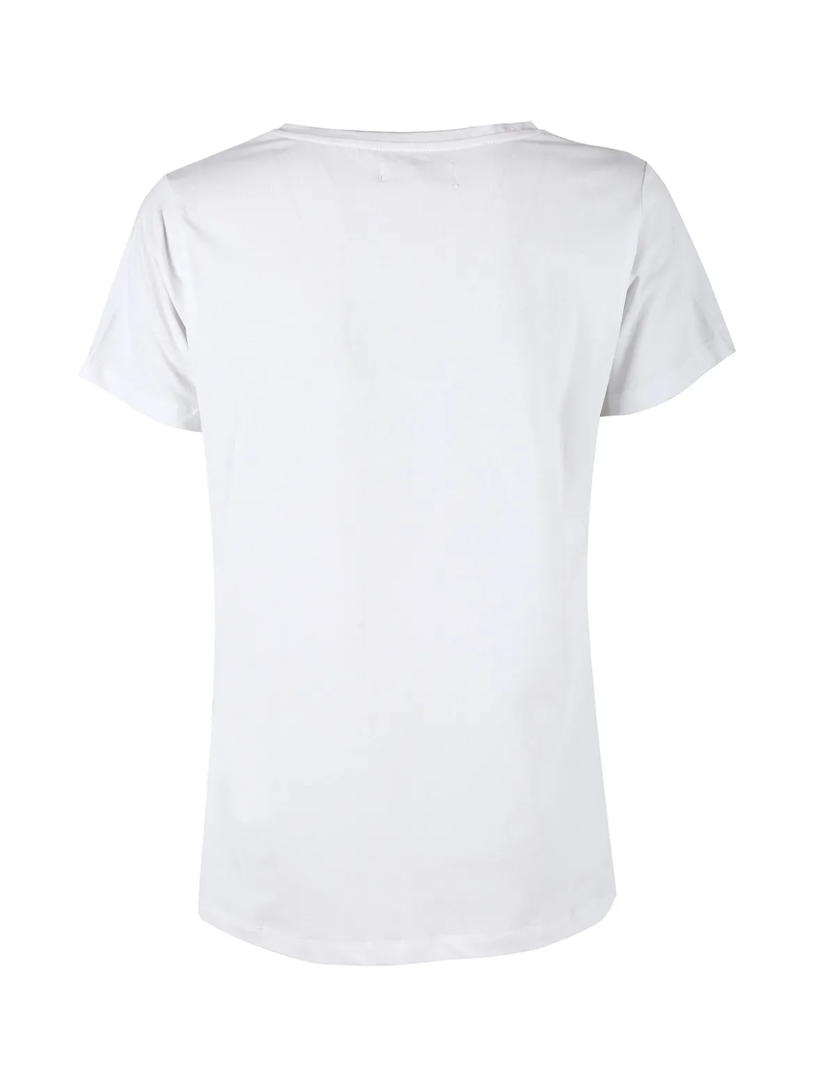 Renato Balestra T-shirt donna in cotone bielastico con glitter