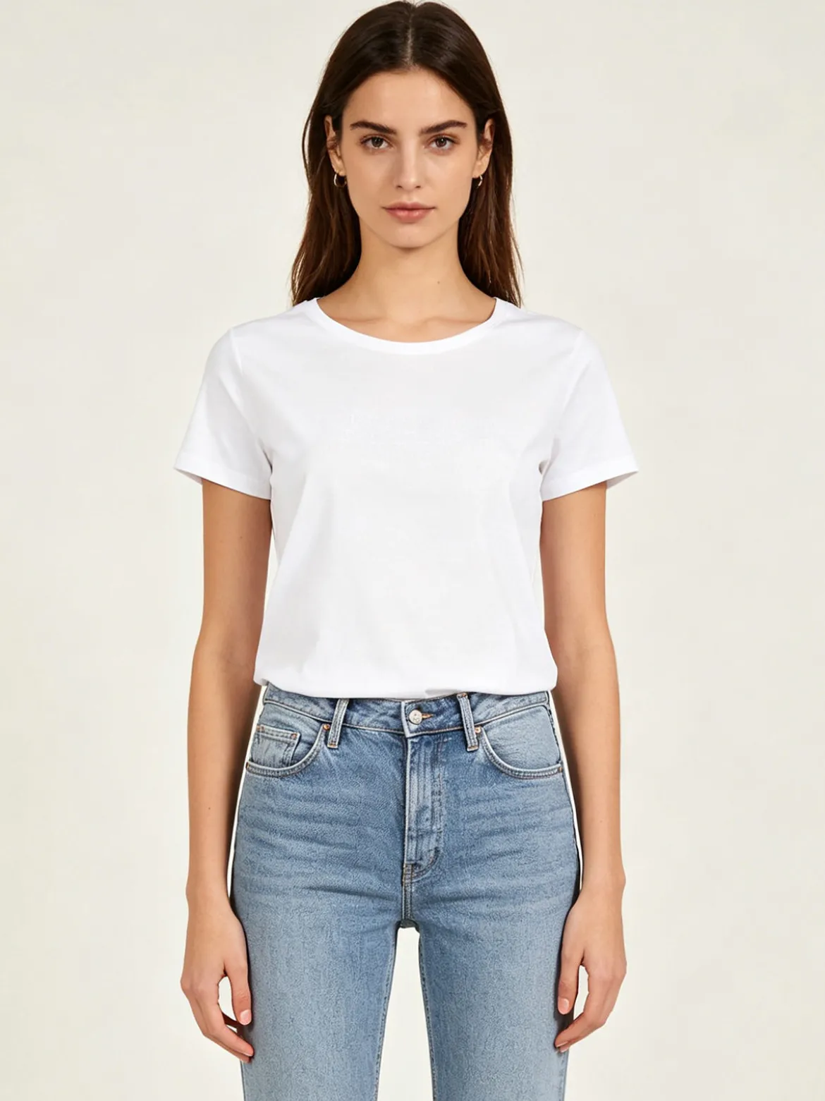 Renato Balestra T-shirt donna in cotone bielastico con glitter