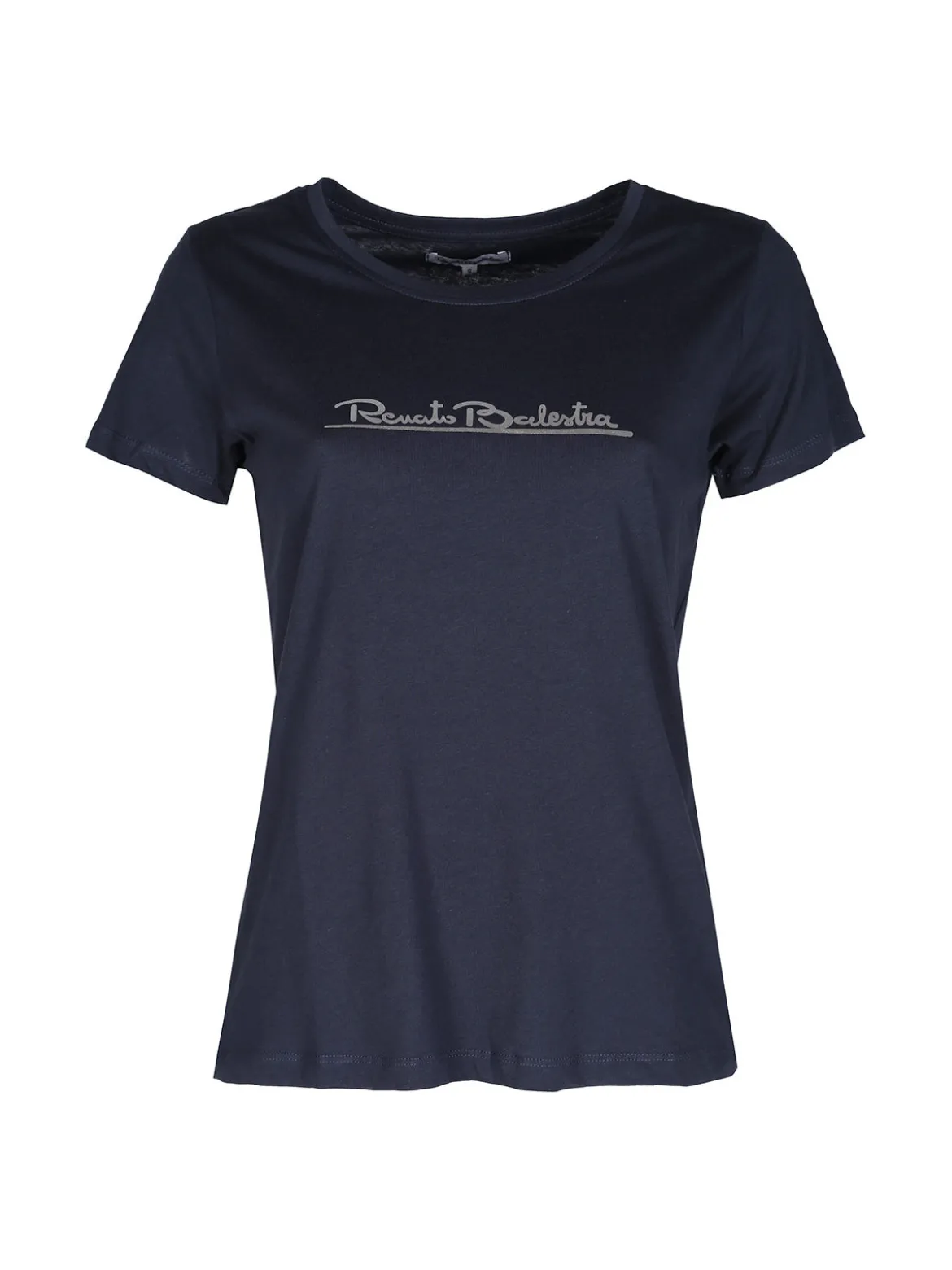 Renato Balestra T-shirt donna in cotone bielastico con logo
