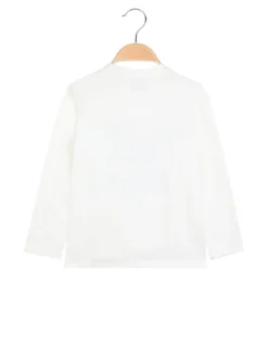 Re Panda T-shirt manica lunga da bambino con stampa