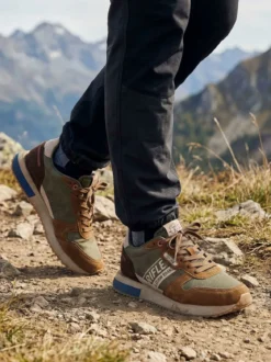 Rifle EVARAGE Sneakers da uomo stringate - moro