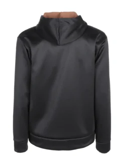 Rifle Felpa giacca da uomo con cappuccio e zip - nero